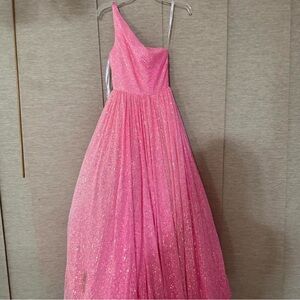 Sherri Hill Vibrant Pink Dress